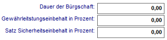 8. Bürgschaften (optional)