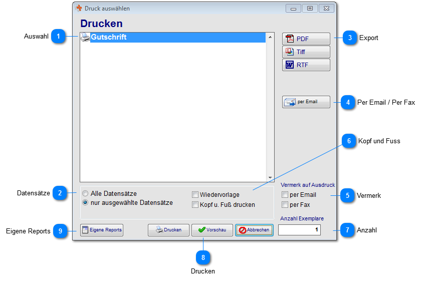 3.11 Druckdialog