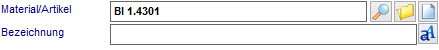 3. Hinzufügen von Stücklisteneinträgen