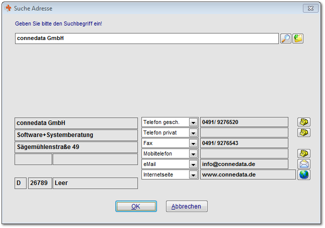 10.2 Adressen (F3)