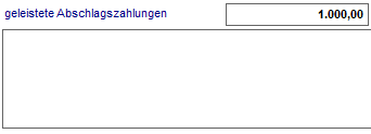 5. Abschlagszahlungen