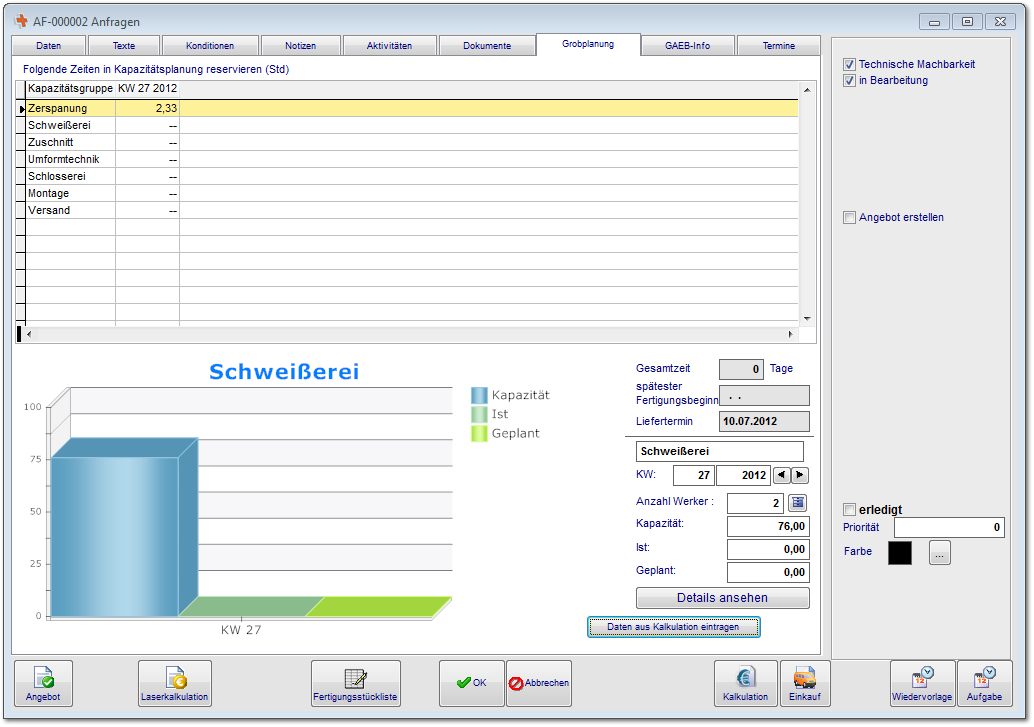 6.19.2.7.2 Daten aus Kalkulation