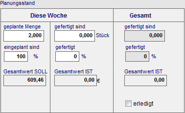 8. Planungsstand