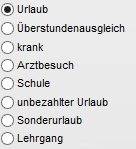 6. Fehlzeit Voreinstellung (wichtig)