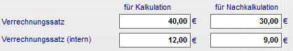 4. Stundenverrechnungssätze