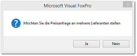 2.2.1 Preisanfragen an mehrere Lieferanten