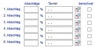 4. Abschlagszahlungen