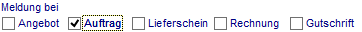 3. Automatische Anzeige von Notizen