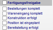 1. Auftragsstatus (Position)