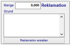 12. Reklamation