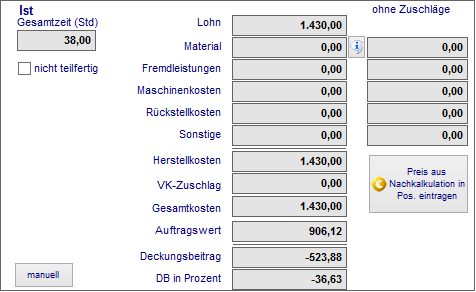 5. Istwerte